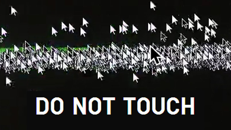 Do Not Touch interactive crowd-sourced music video by Moniker