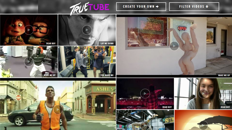 Avicii - True Tube interactive music video, directed by fourclops::), on 2Pause